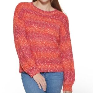 NWT Calvin Klein stripe ombré sweater